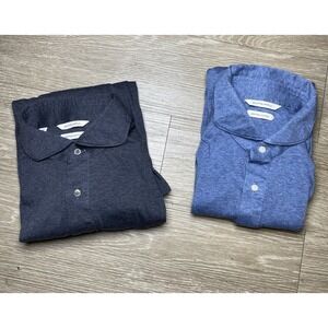 *Bundle* Lot Of 2 SUITSUPPLY Men's T-Shirt 41/42/16/16.5 Extra Slim Fit Polo